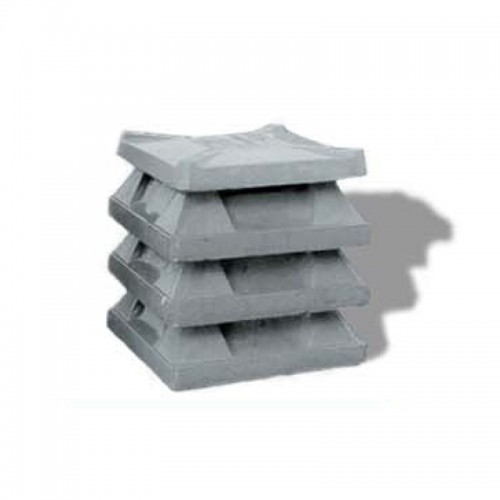 Comignolo ad Aspirazione Statica 30 x 30 cm GRIGIO 